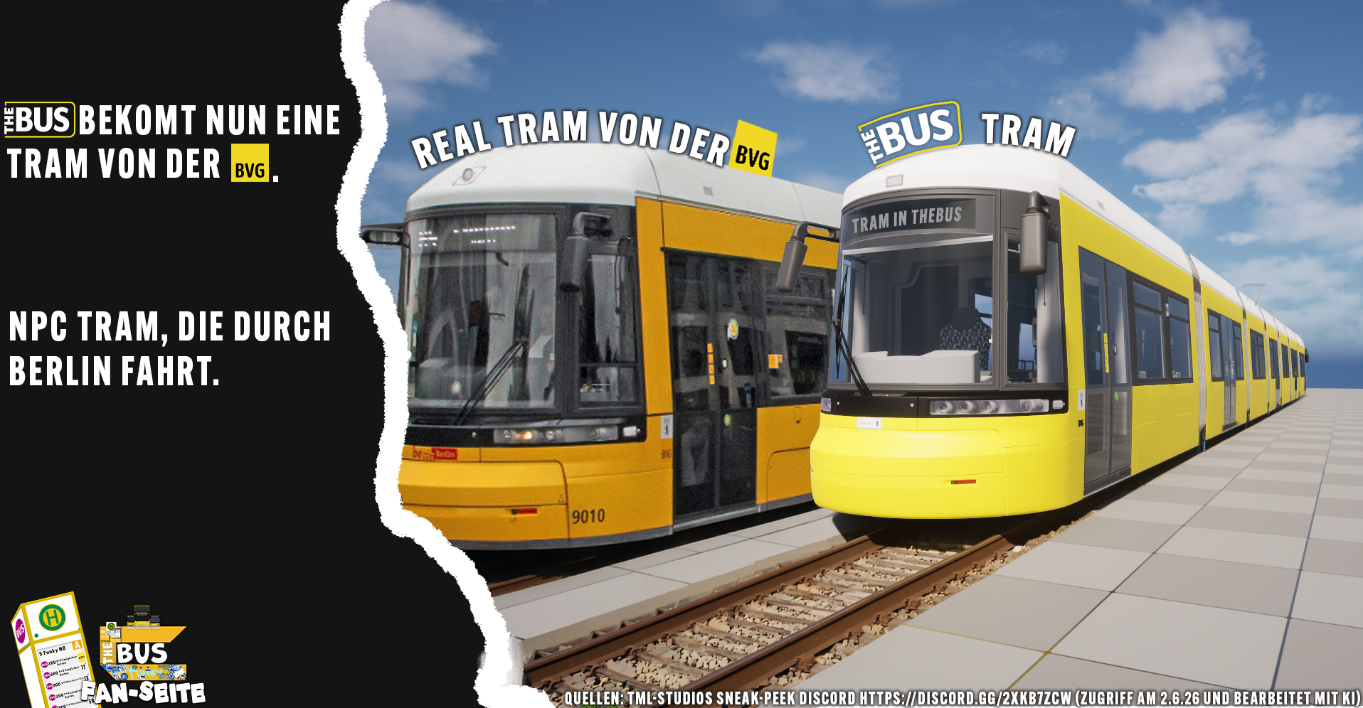 Neue Tram in TheBus spolier Screenshot